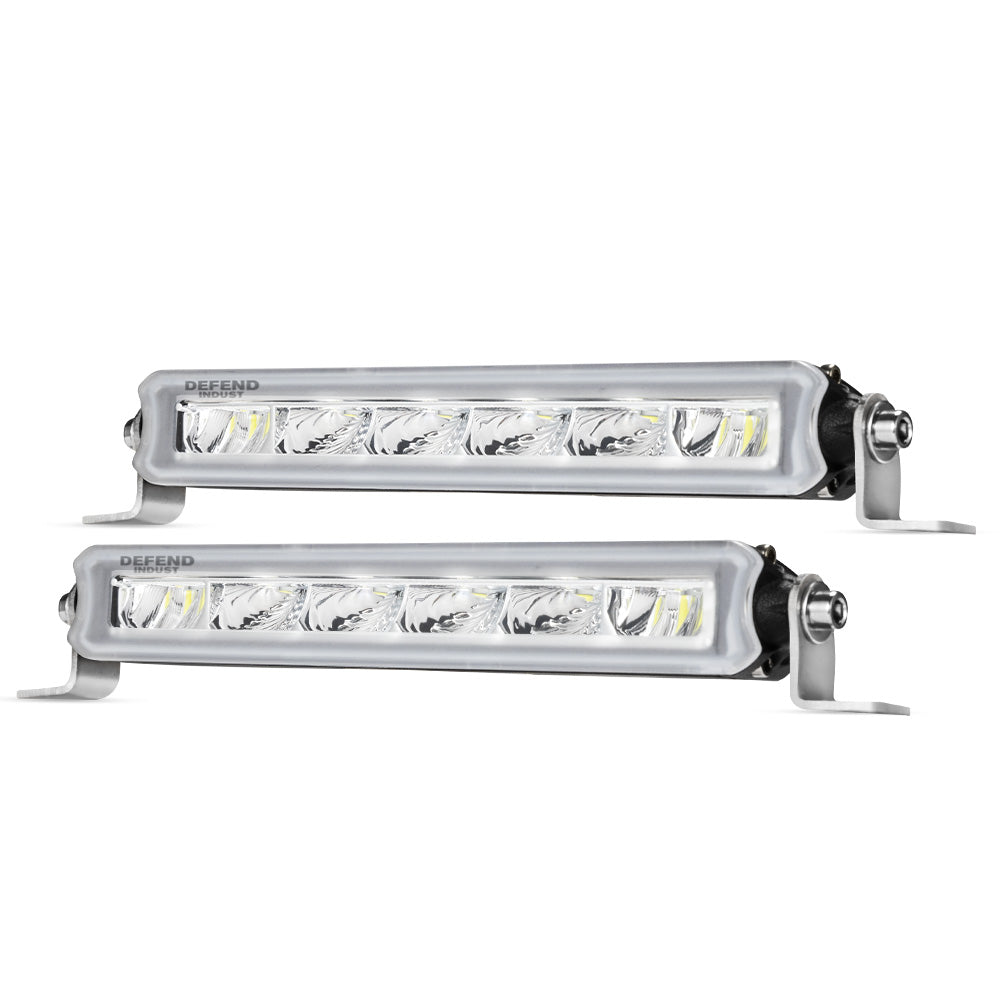 DEFEND INDUST Pair 7inch Osram LED Work Light Bar