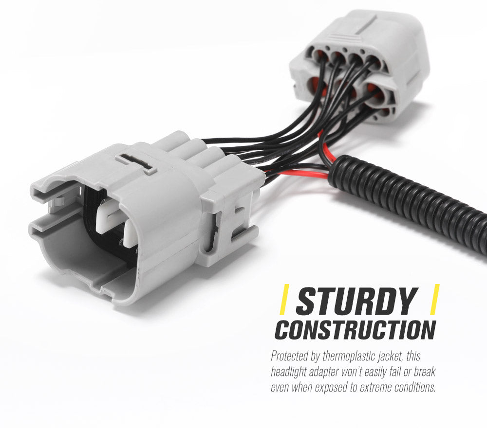 LIGHTFOX High Beam Piggy Back Adapter for Toyota Landcruiser 200 Series