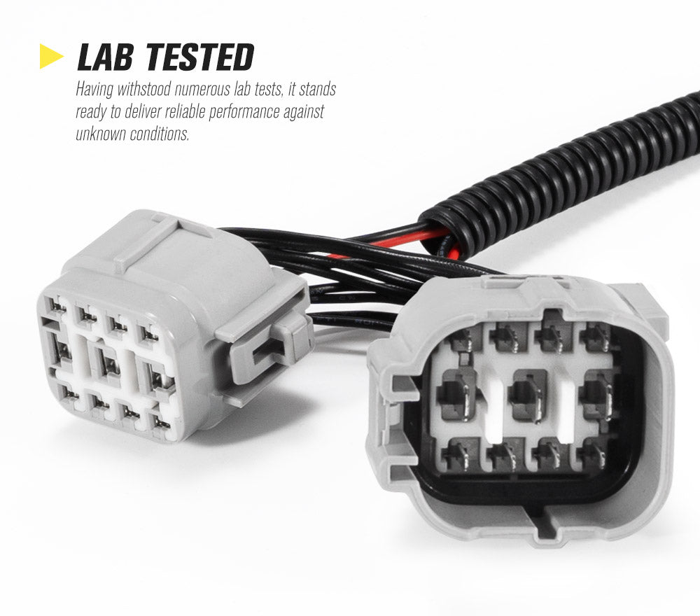 LIGHTFOX High Beam Piggy Back Adapter for Toyota Landcruiser 200 Series