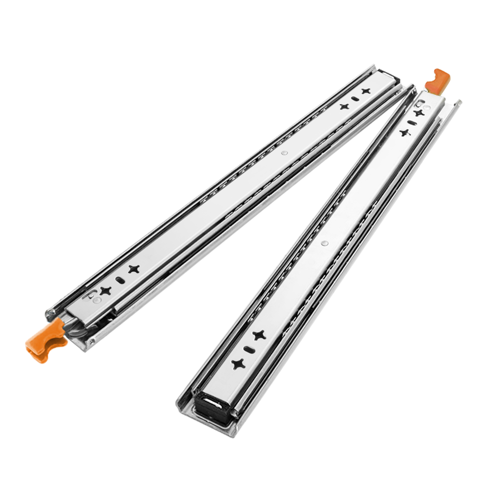 125kg Locking Drawer Slides / Runners 356mm to 1016mm 4wd Trailer Fridge Draw