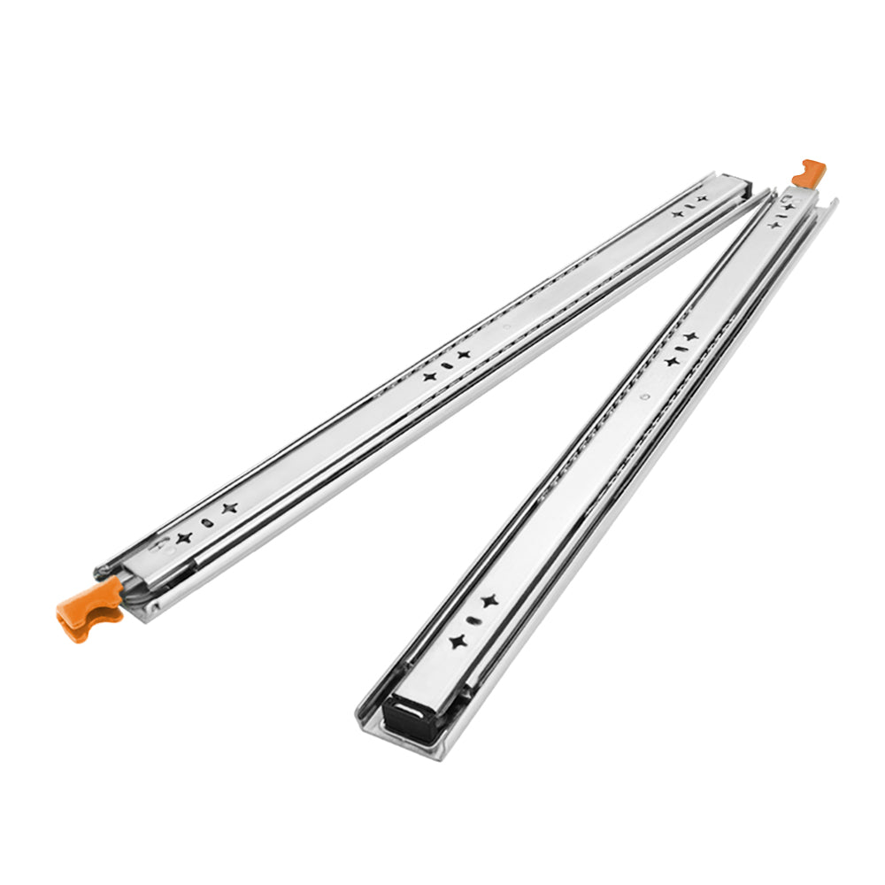 125kg Locking Drawer Slides / Runners 356mm to 1016mm 4wd Trailer Fridge Draw