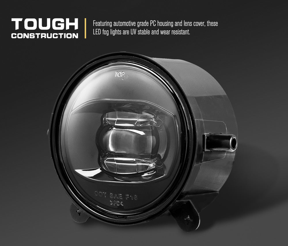 Defend Indust Pair PHILIPS LED Fog lights for ARB Deluxe Bullbar Offroad 4WD 4x4