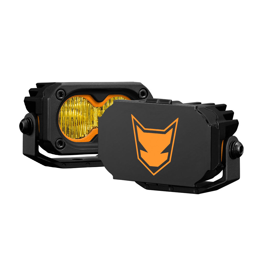 Lightfox Pair 3" Cygnus-2 Osram LED Pod Lights Work Light Driving Lamp Offroad