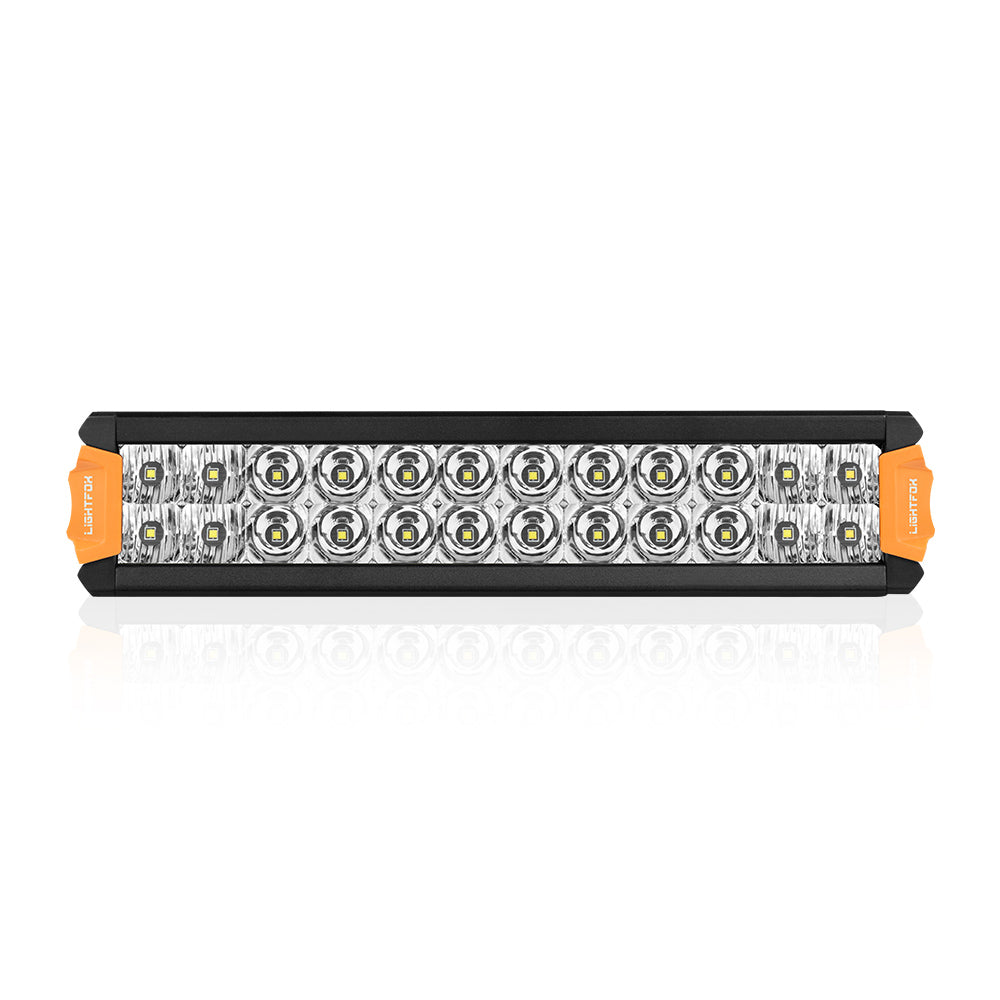 Lightfox 12" 20" 30" 40" Osram LED Light Bar Dual Rows Combo Beam Driving Lamp