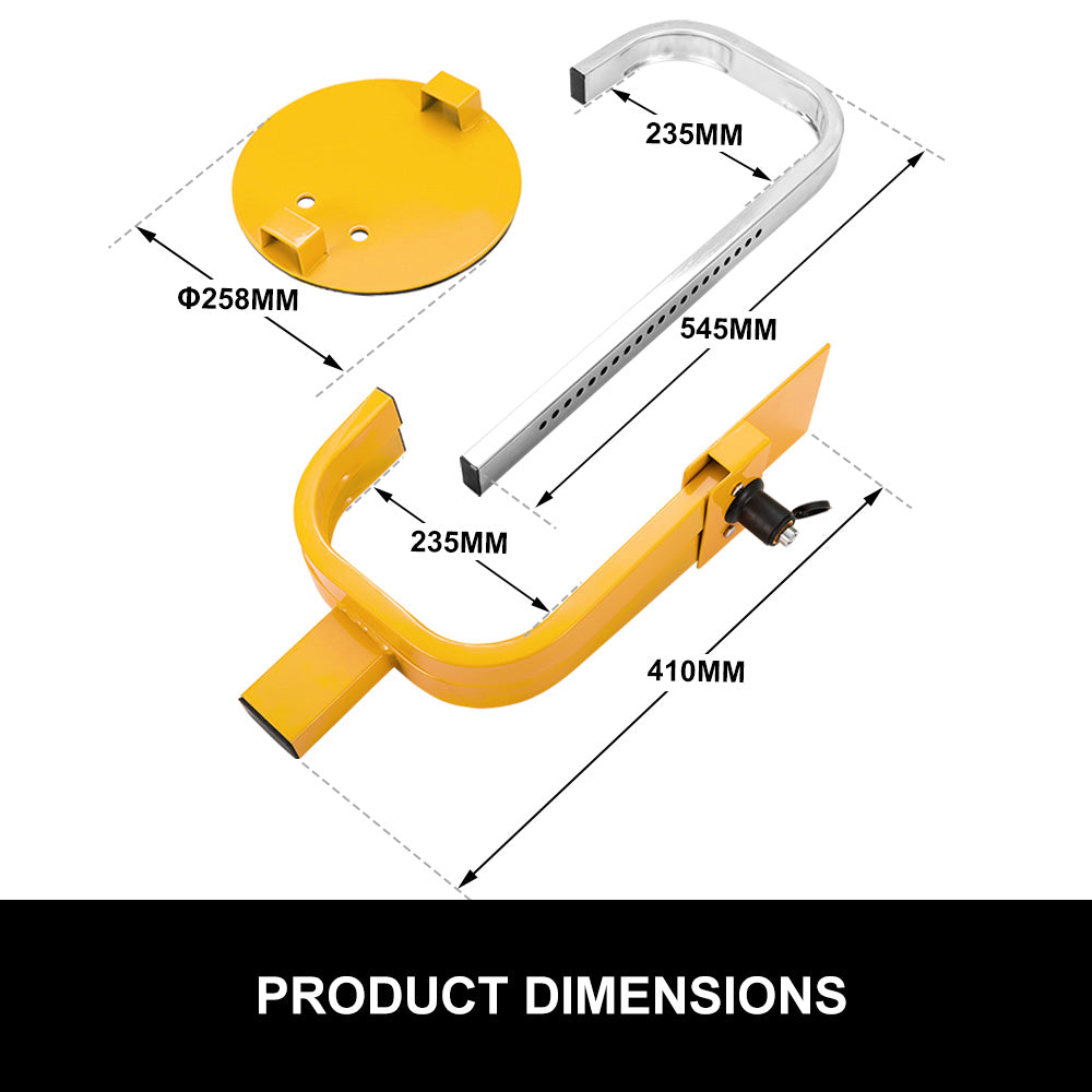 ATEM POWER Wheel Defender Lock Clamp 13" 14" 15"