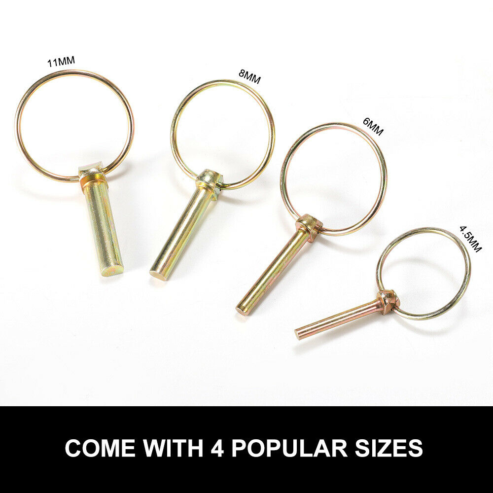 SAN HIMA Lynch Linch Locking Pin Kit 50pc Trailer Farm Auto Parts Machinery