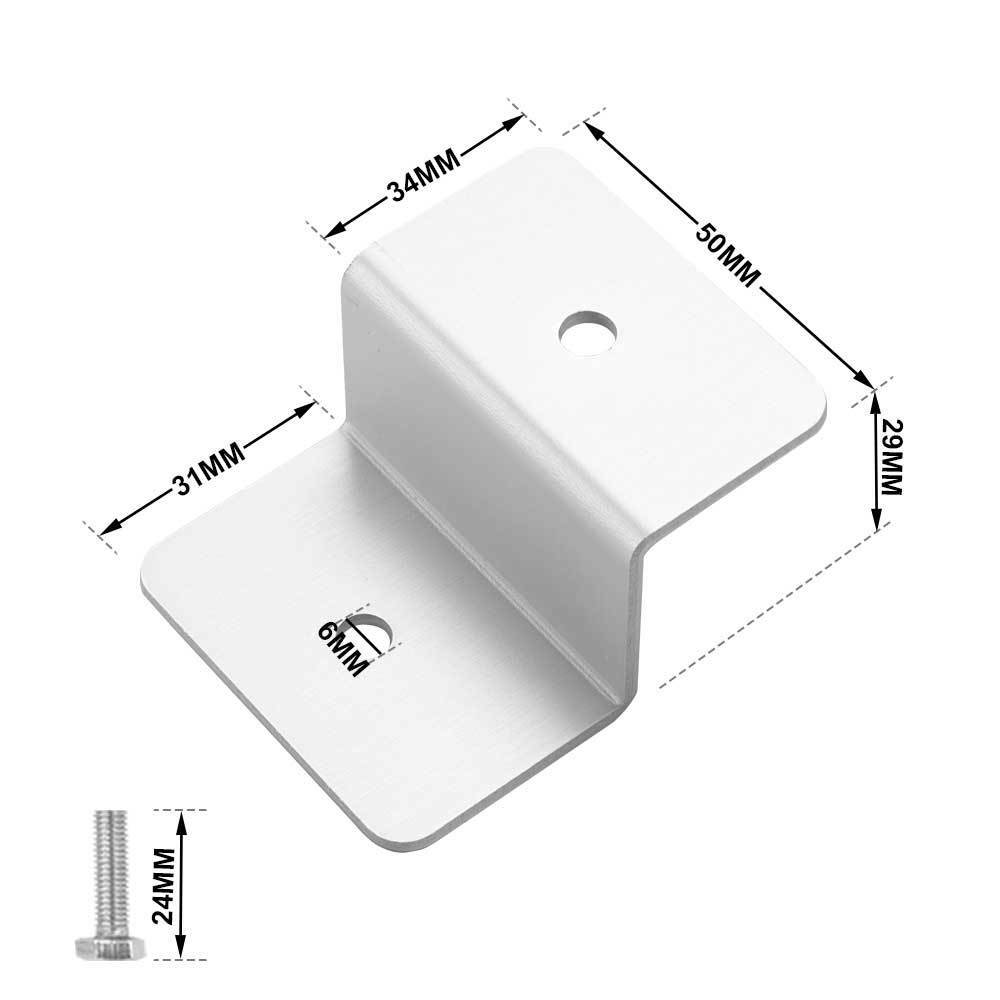 MOBI 8x Z Style Solar Panel Mounting kits
