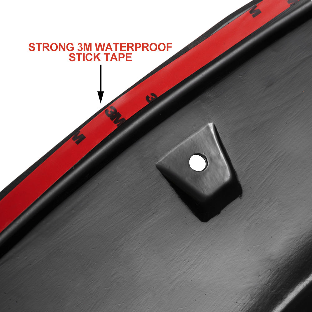 LIGHTFOX Fender Flares for Nissan Navara D23 NP300 2014-2018