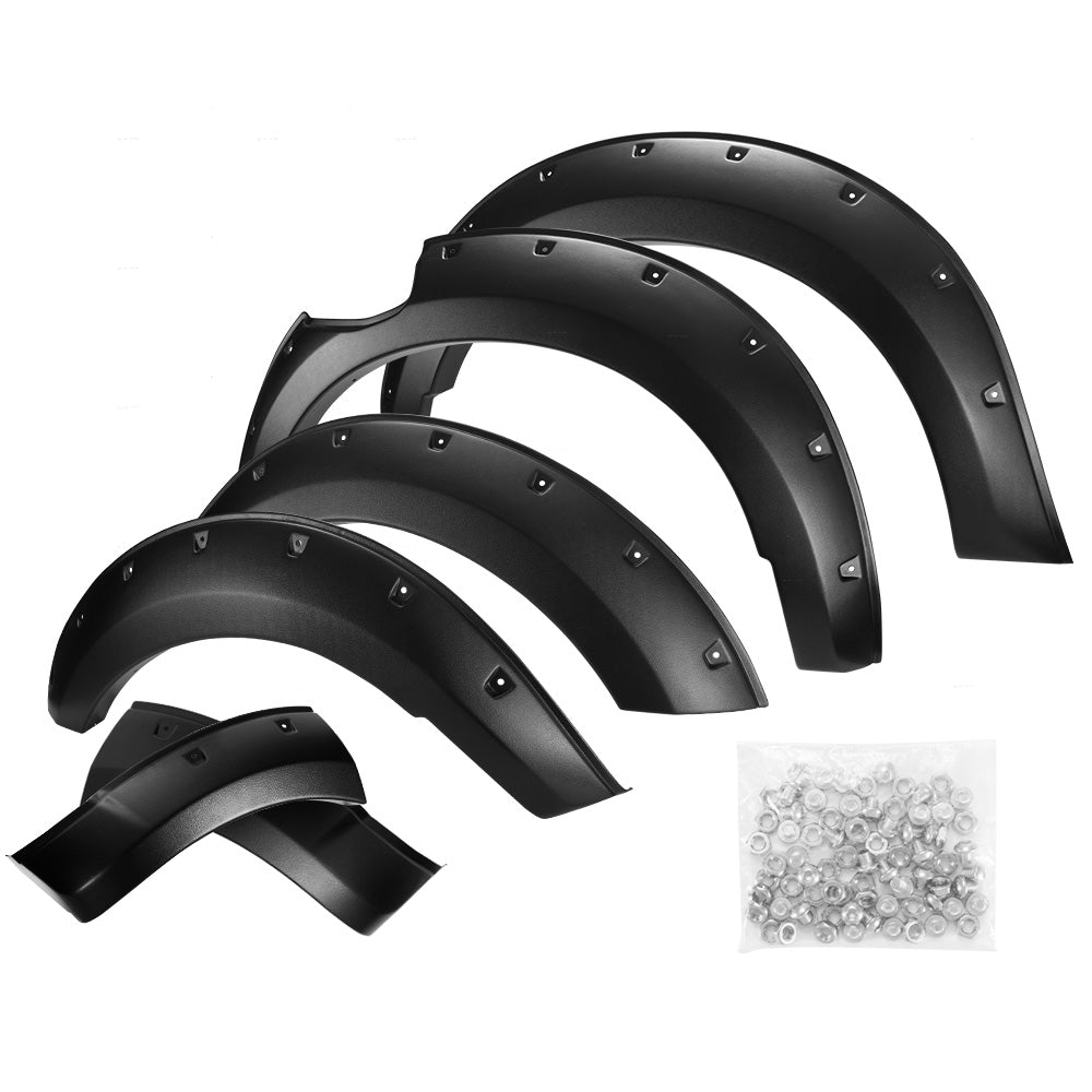 LIGHTFOX Fender Flares for Nissan Navara D23 NP300 2014-2018