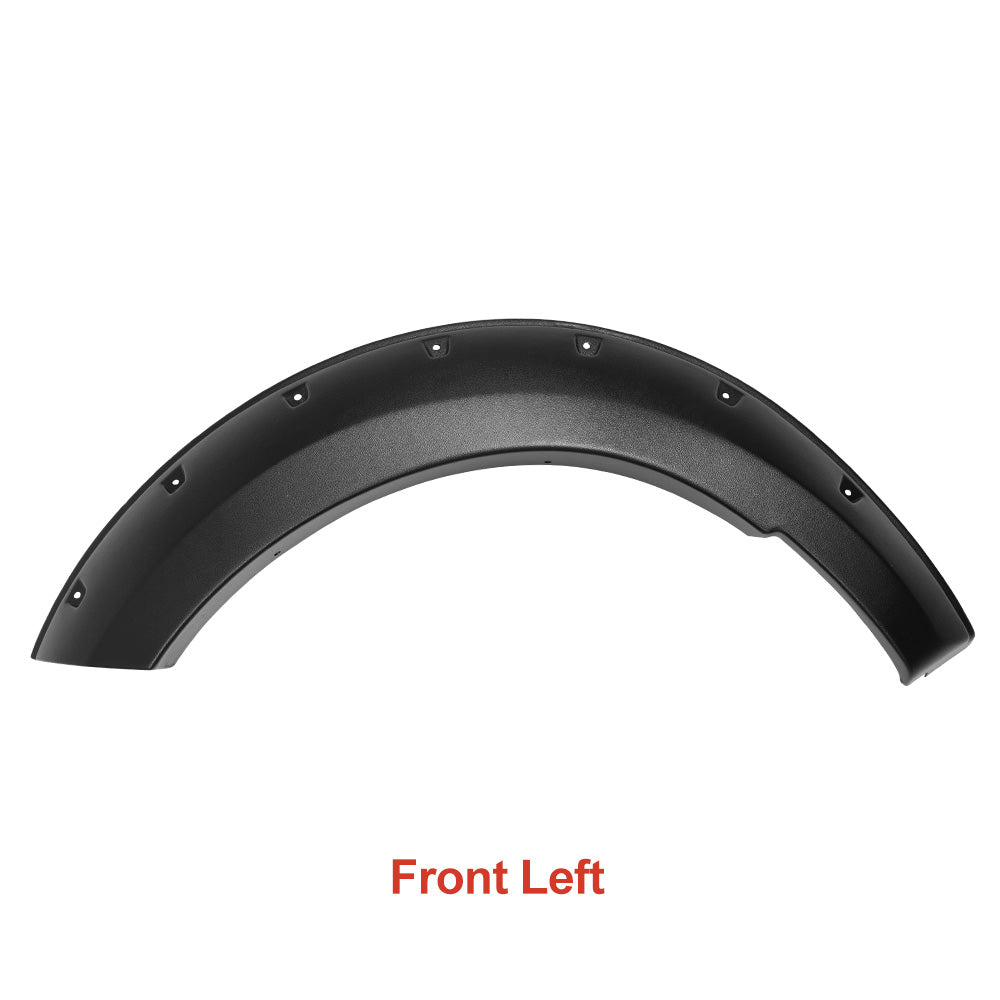 LIGHTFOX Fender Flares for Nissan Navara D23 NP300 2014-2018