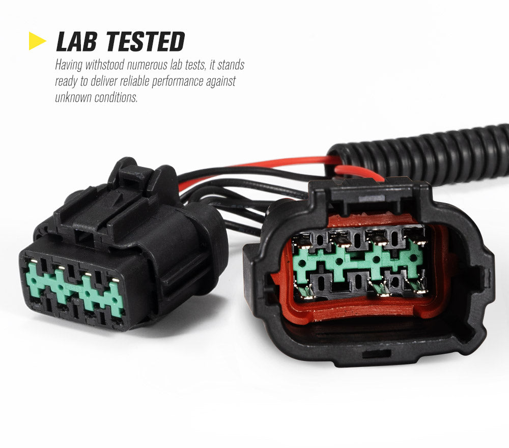 LIGHTFOX Wiring Harness Kit fit Nissan Navara NP300 Plug and Play