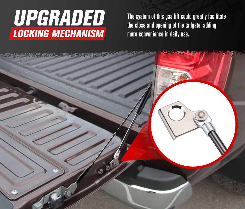 Easy Up & Slow Down Tailgate Strut Kit for Nissan Navara NP300 2015-2020