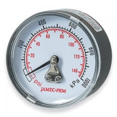 Jamec PEM Gauge Dry 50Mm 145 PSI