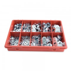 Jamec PEM Trade Pack Flat Washers 650 Piece