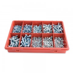 Jamec PEM Trade Pack Machine Screws and Hexagon Nuts 575 Piece