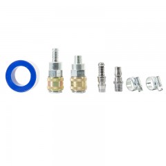 Jamec PEM Coupling Kit4 1/4" 3/8" Male Nitto