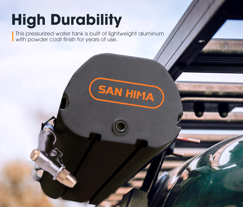 San Hima 30L Pressurized Water Tank Camper Trailers Caravans 4X4 4WD Truck