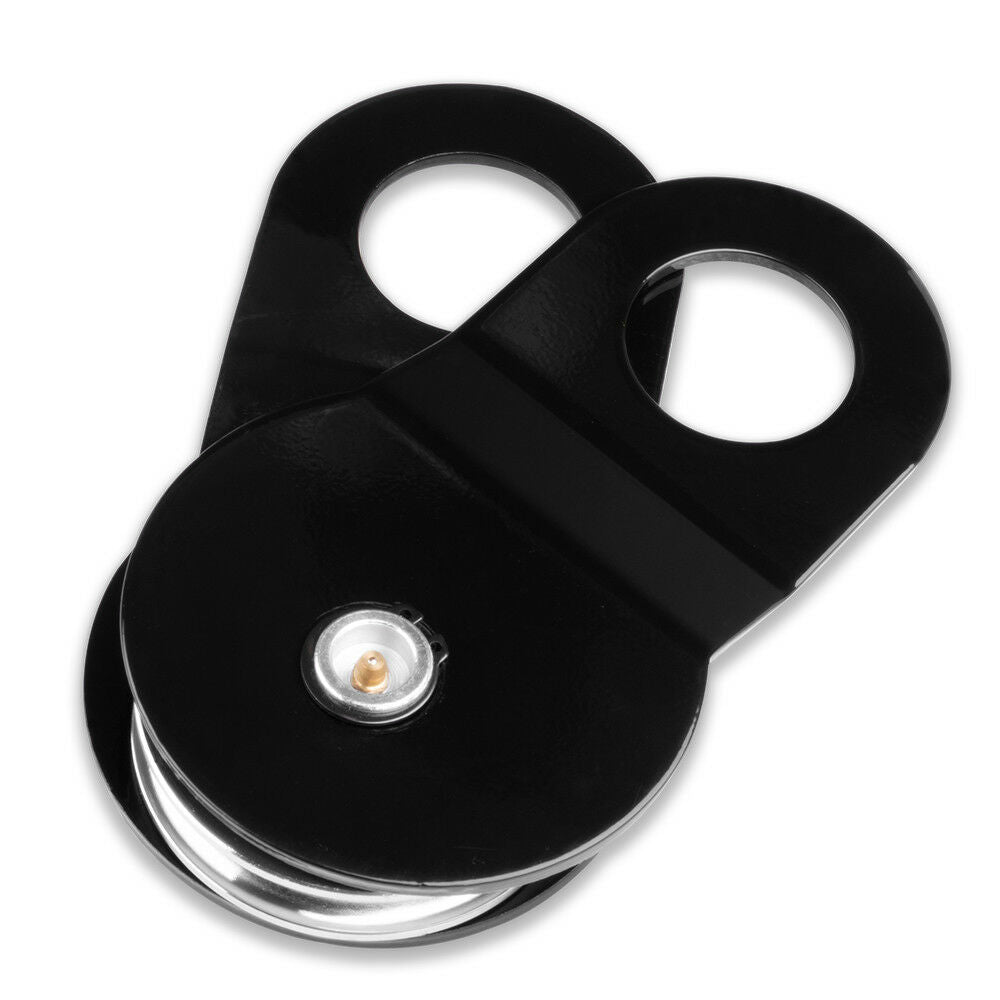 ATEM POWER Recovery Snatch Block 8 Ton Heavy Duty Rated Pulley Rescue Winch Hoist 4WD 4X4
