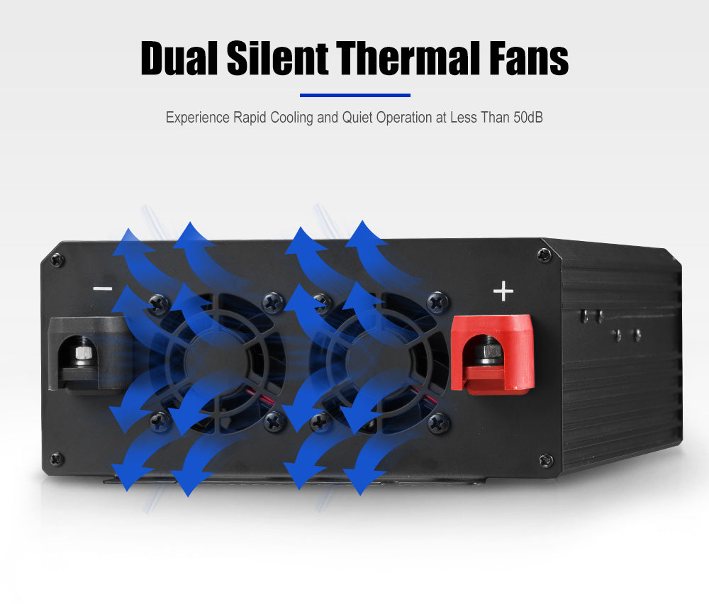 Atem Power Pure Sine Wave Power Inverter 1500W/3000W/6000W 12V to 240V 50HZ AC