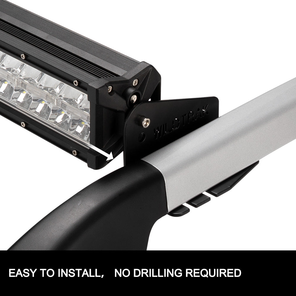 LIGHTFOX Roof Light Bar Mounting Bracket Fit Ford Ranger Wildtrak  PX1 PX2 PX3 2012-2018