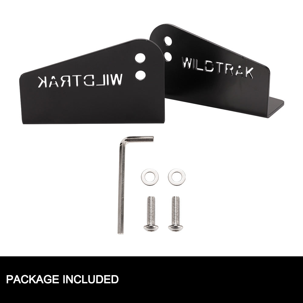 LIGHTFOX Roof Light Bar Mounting Bracket Fit Ford Ranger Wildtrak  PX1 PX2 PX3 2012-2018