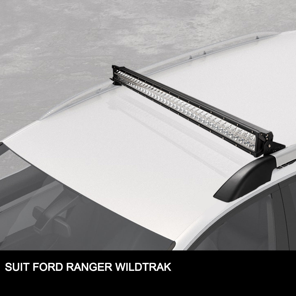 LIGHTFOX Roof Light Bar Mounting Bracket Fit Ford Ranger Wildtrak  PX1 PX2 PX3 2012-2018