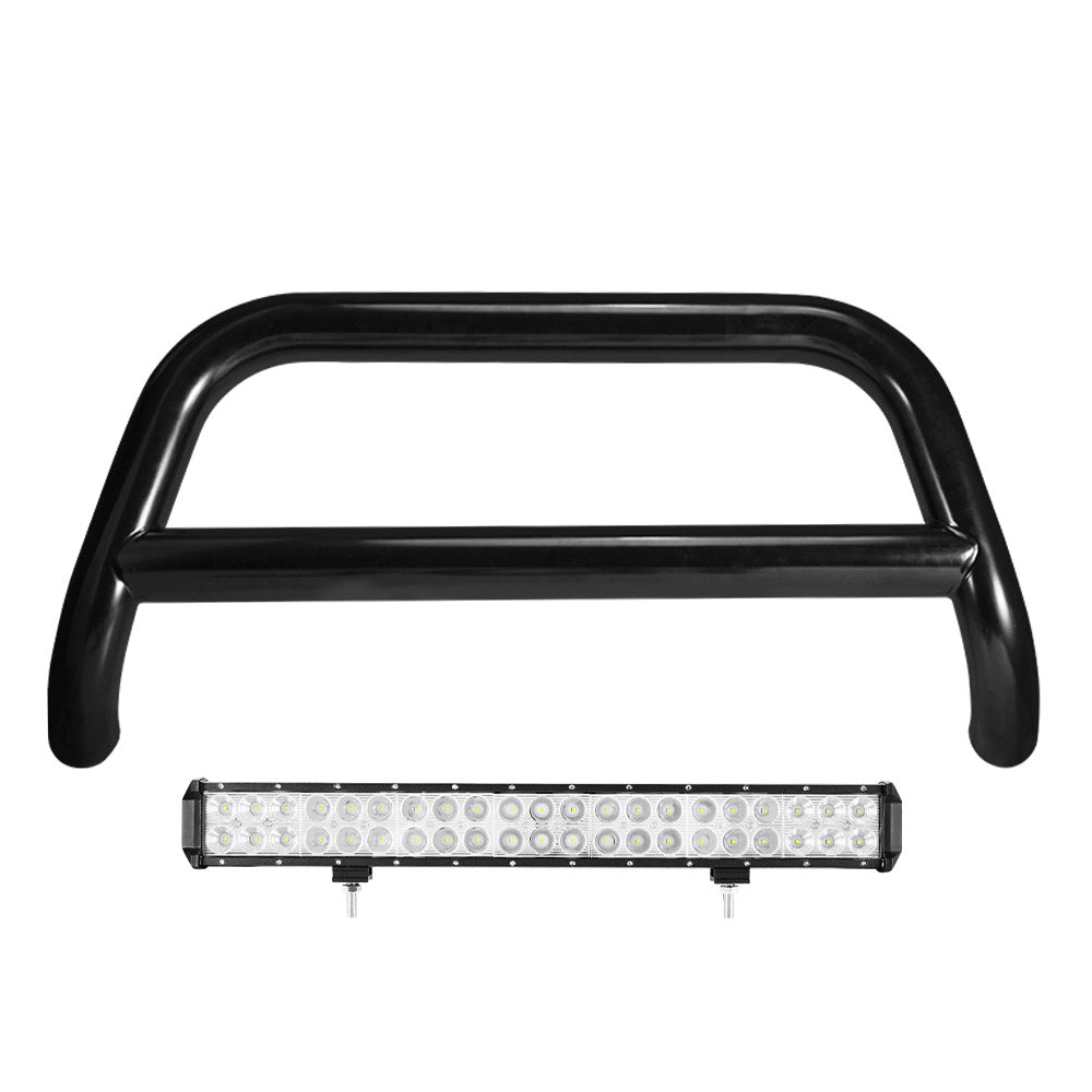 SAN HIMA Steel Nudge Bar for Ford Ranger 2012-2018 + Light Bar