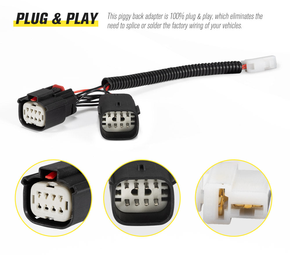 LIGHTFOX Wiring Harness Kit for Ford Ranger Raptor Everest Plug and Play