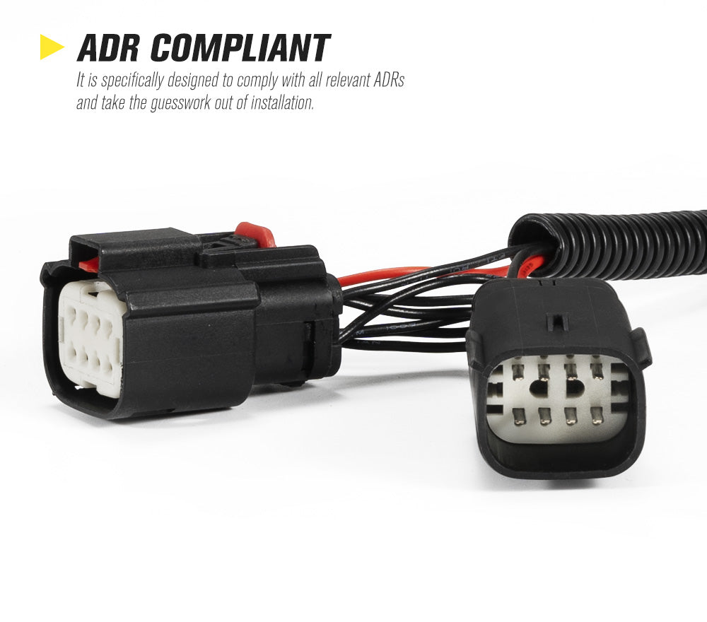 LIGHTFOX Wiring Harness Kit for Ford Ranger Raptor Everest Plug and Play