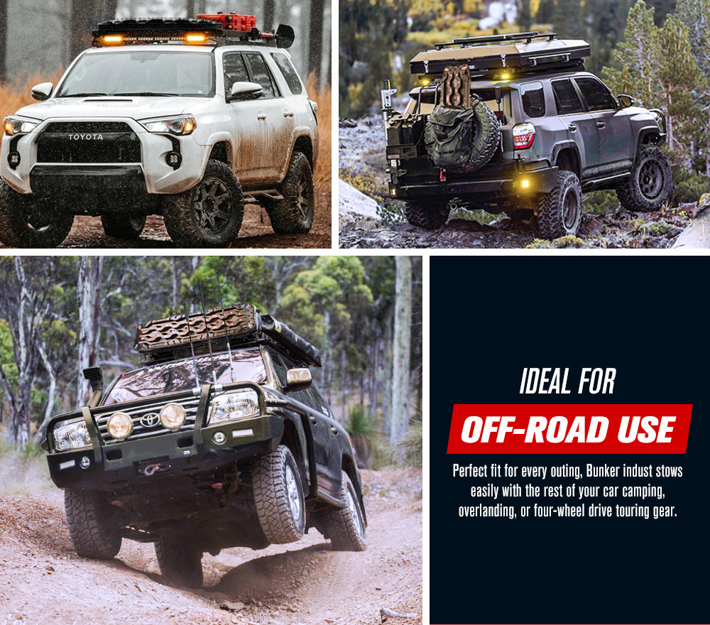 Fieryred Recovery Tracks 15T 4WD Boards /w Mounting Pins Sand Mud Snow 4x4 Black