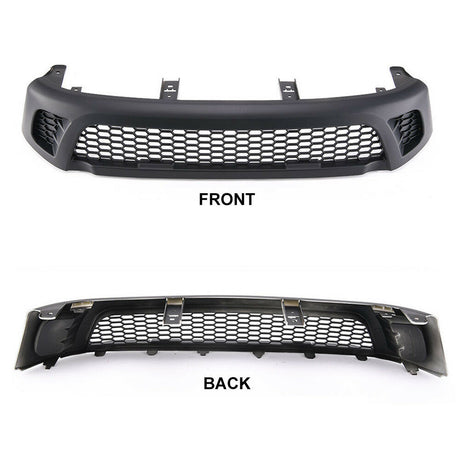 Front Grill Grille Matt Black Fit For Toyota Hilux Revo SR SR5 TRD 2015-2017 ABS