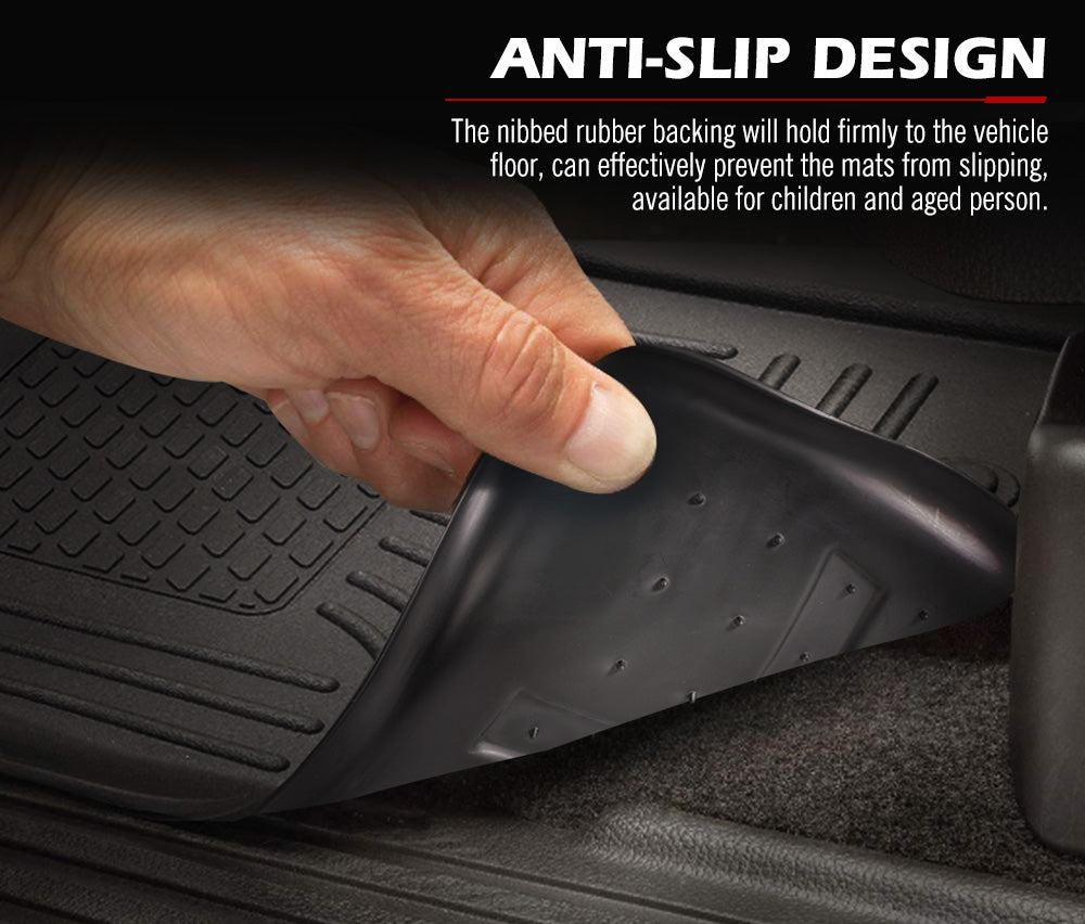 3D TPE Floor Mats for Ford Ranger Wildtrak Raptor PX PX2 PX3 2011-ON