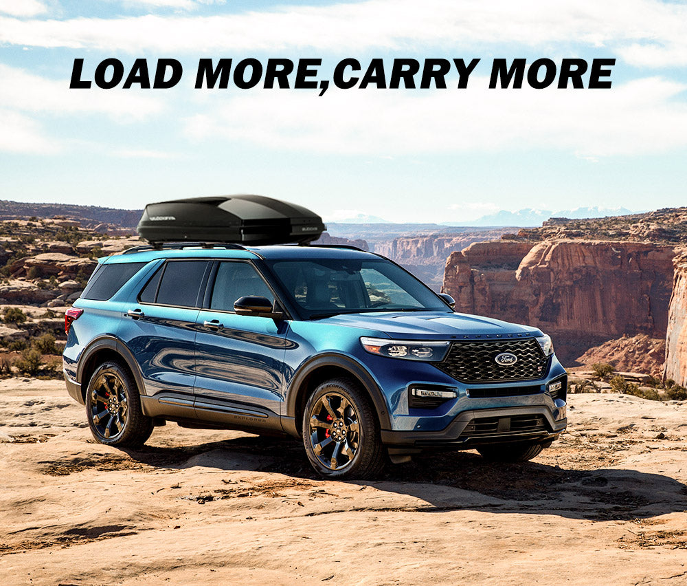 SAN HIMA Universal Roof Rack Rails 820-1490MM Silver