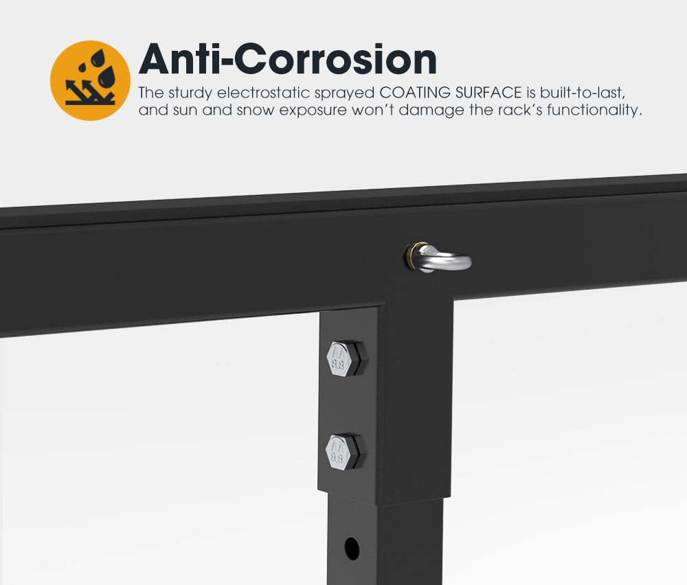 SAN HIMA Tow Bar Ladder Rack for Nissan Navara