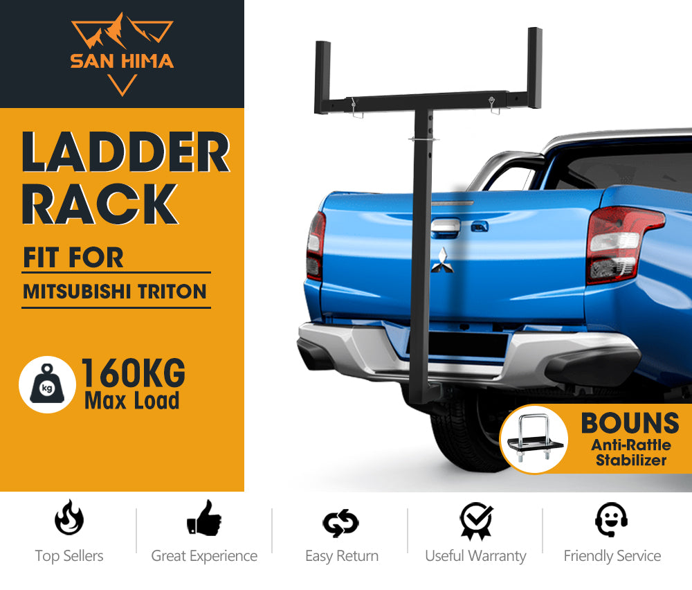 SAN HIMA Tow Bar Ladder Rack for Mitsubishi Triton