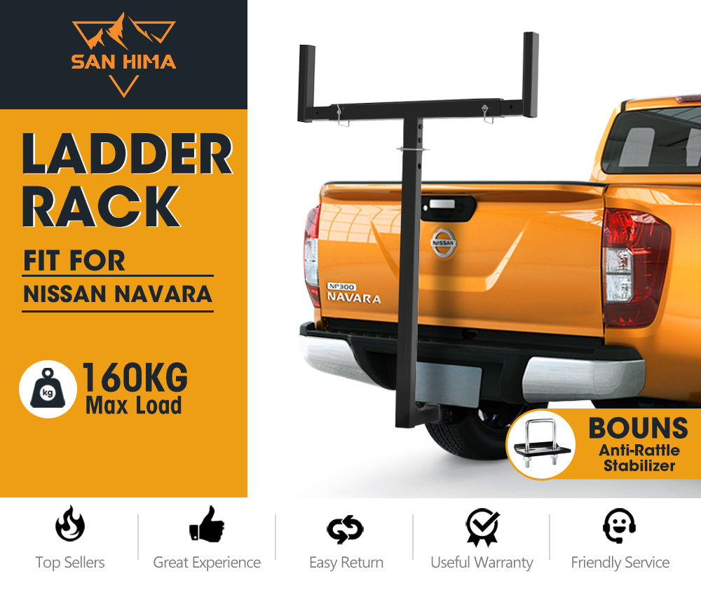 SAN HIMA Tow Bar Ladder Rack for Nissan Navara