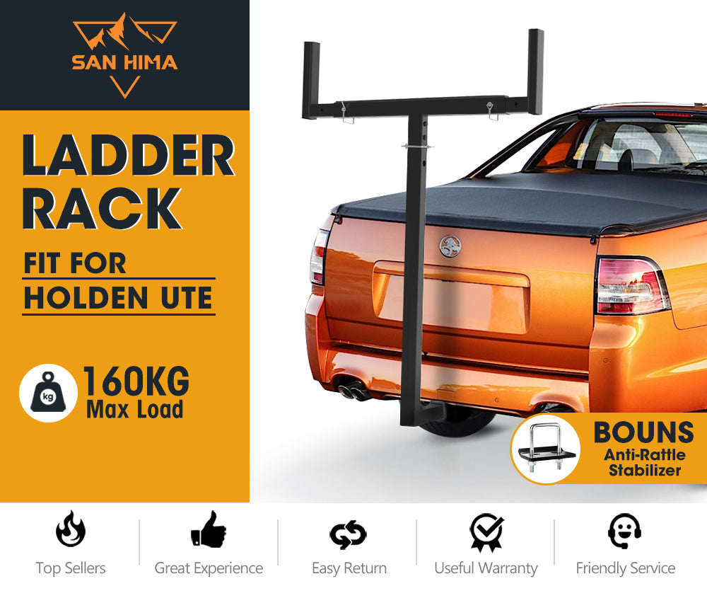 SAN HIMA Tow Bar Ladder Rack for Holden HSV Ute Holden Maloo