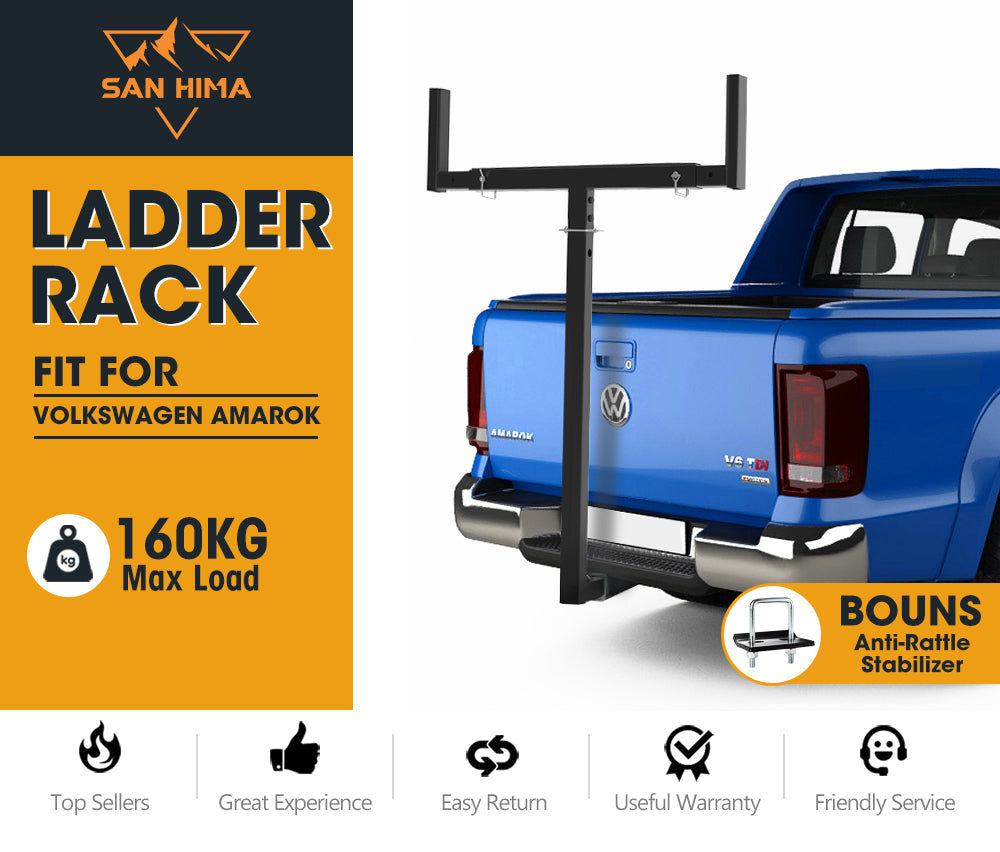 SAN HIMA Tow Bar Ladder Rack for Volkswagen Amarok