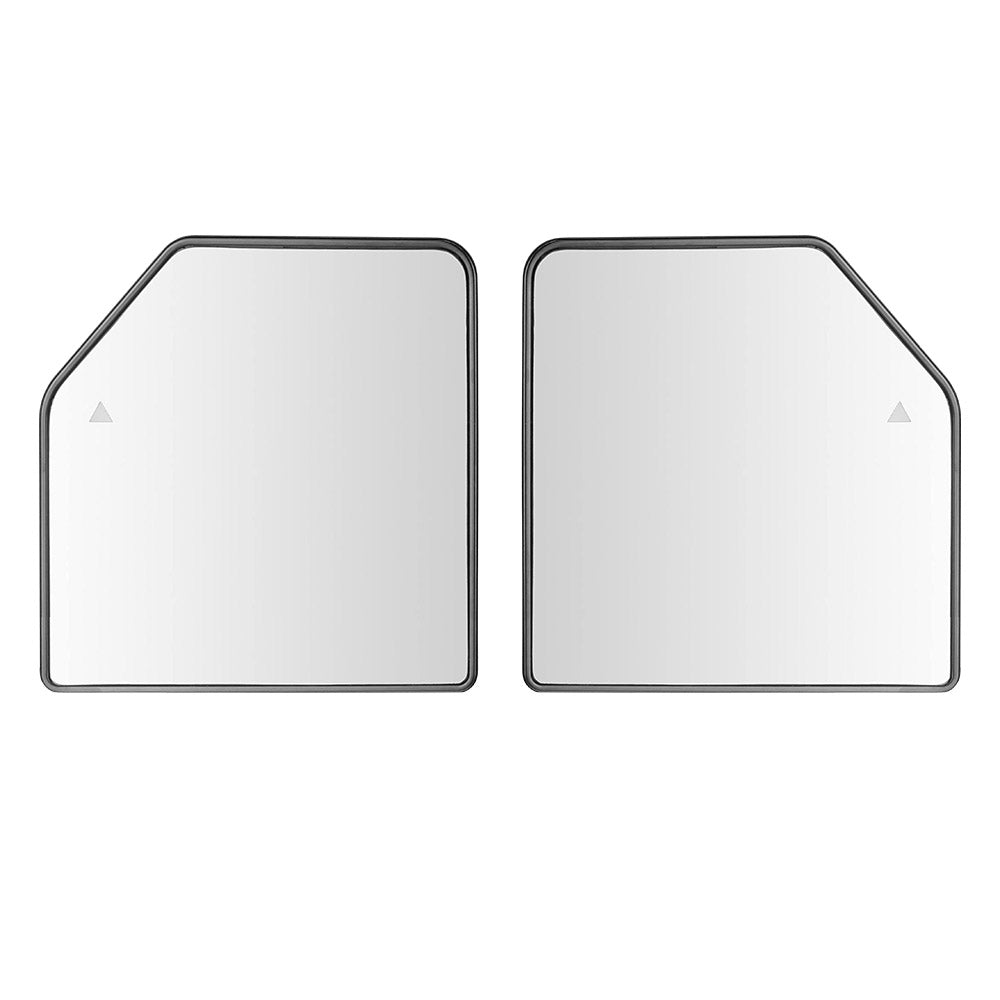 Pair of Large FLAT Replacement Mirrors for San Hima Gen2 Towing Mirrors