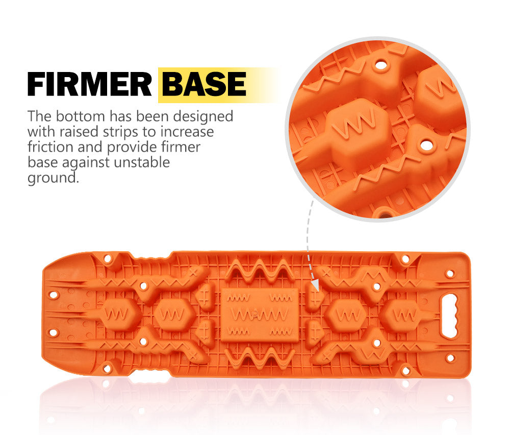 Recovery Tracks Sand Track 10T Vehicle Sand Snow Mud 4WD Orange