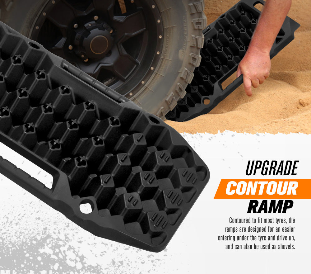 Bunker Indust Recovery Tracks Board MINI-PRO 15T Sand Tracks Mud 4WD Car Accessories 4x4