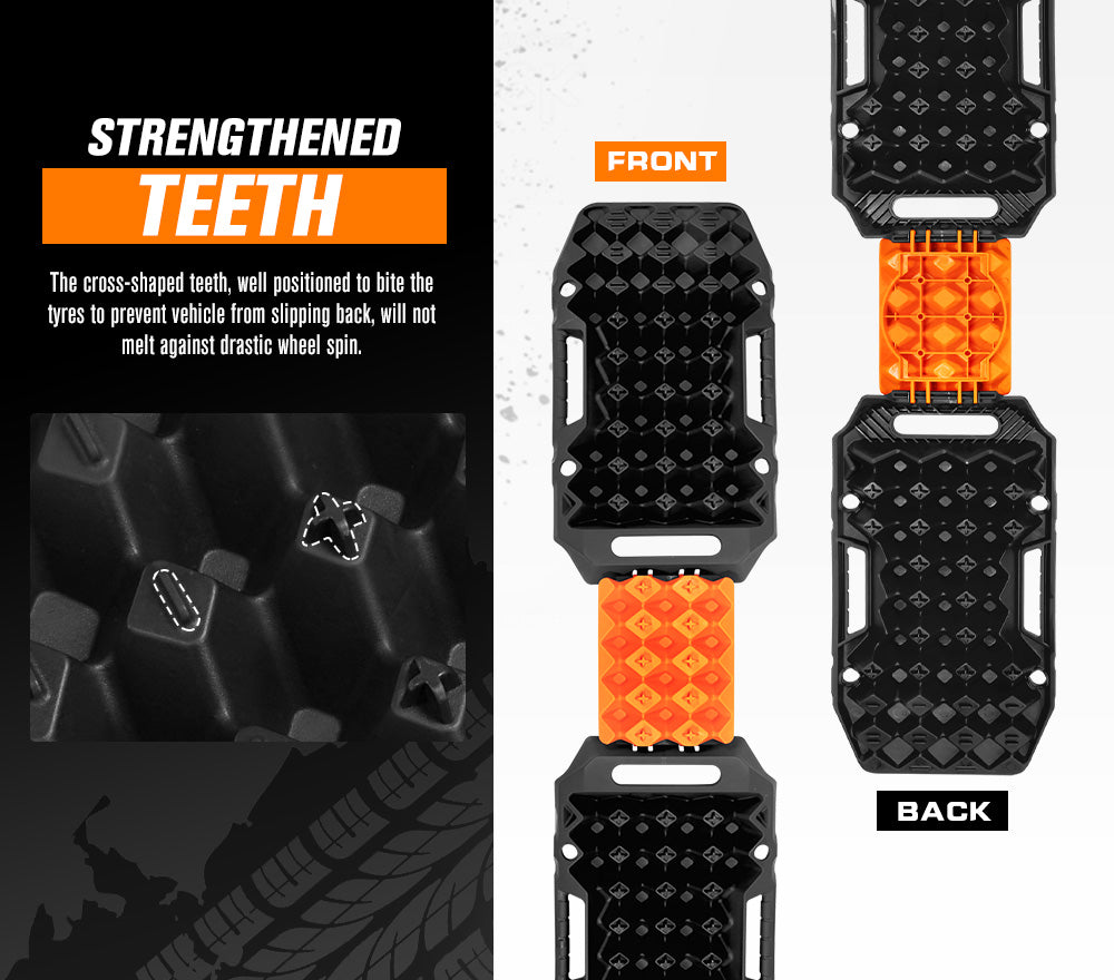 Bunker Indust Recovery Tracks Board MINI-PRO 15T Sand Tracks Mud 4WD Car Accessories 4x4