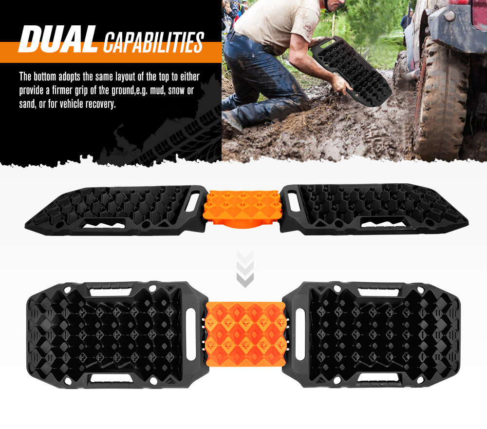 Bunker Indust Recovery Tracks Board MINI-PRO 15T Sand Tracks Mud 4WD Car Accessories 4x4