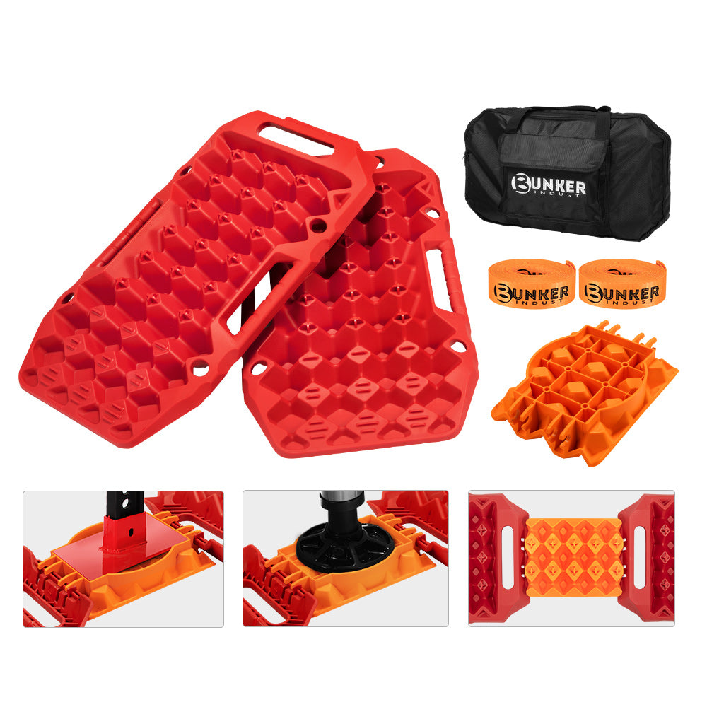 Bunker Indust Recovery Tracks Board MINI-PRO 15T Sand Tracks Mud 4WD Car Accessories 4x4