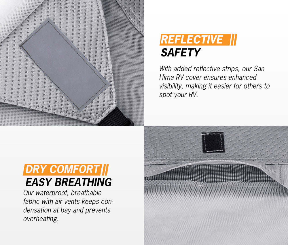 San Hima Caravan Cover Campervan 4 Layer Heavy Duty UV Carry bag Covers