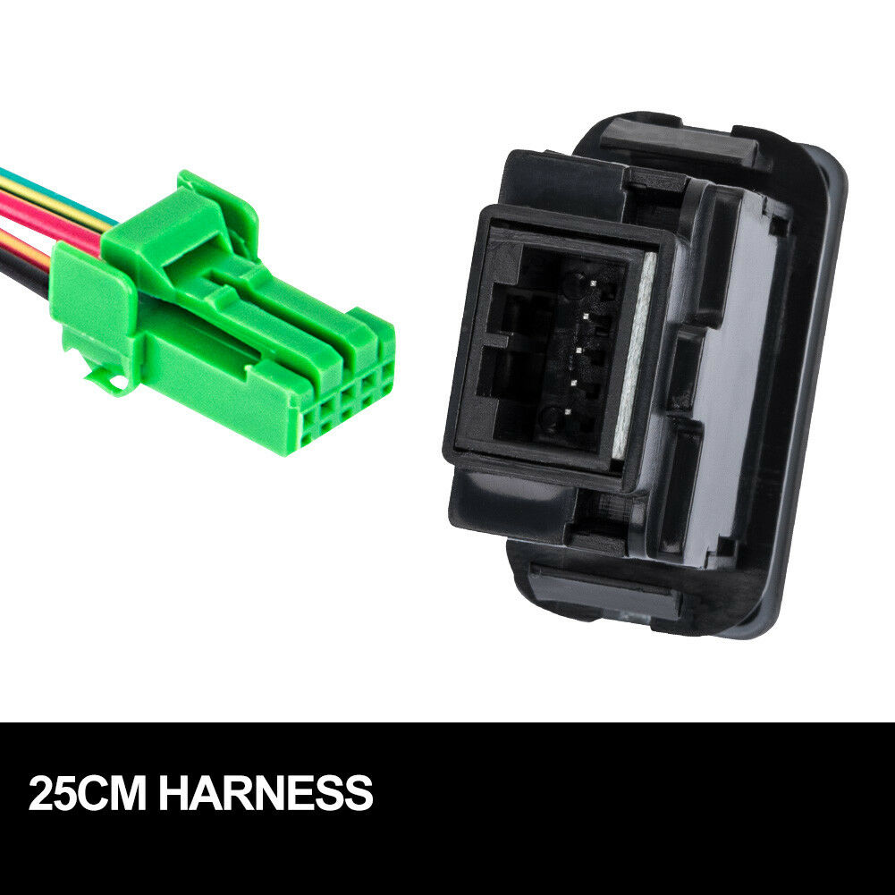 LIGHTFOX Reverse Light Push Rocker Switch for TOYOTA Hilux Landcruiser OEM