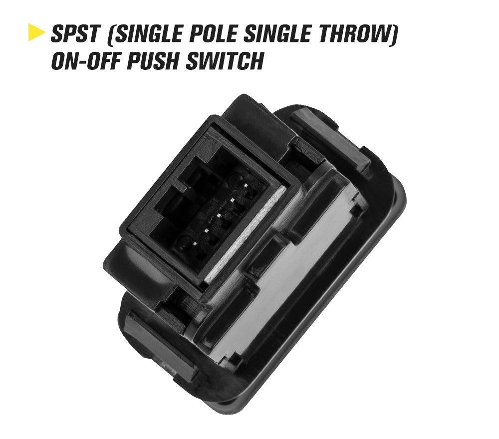 LIGHTFOX Winch Power Push Rocker Switch for TOYOTA Hilux Landcruiser OEM
