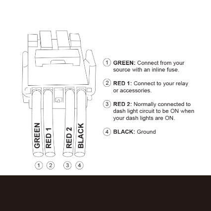 Light Push Switch Driving Reverse Light for Toyota Landcruiser Prado Hilux