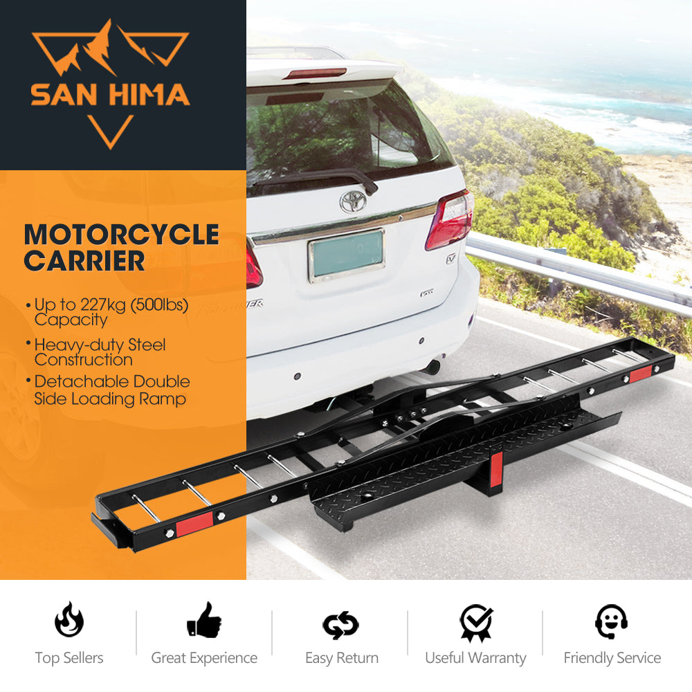 SAN HIMA Steel Motorcycle Motorbike Carrier