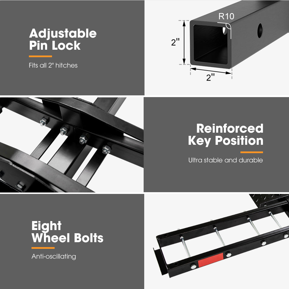 SAN HIMA Steel Motorcycle Motorbike Carrier